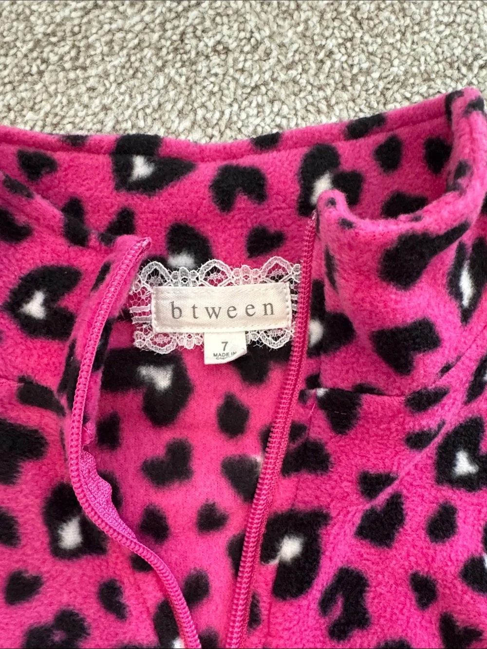 btween cozy pink